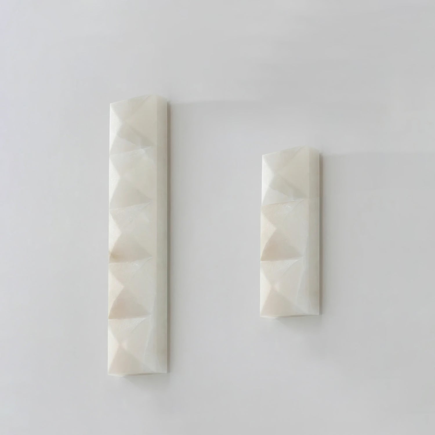 Dione Geometric Alabaster Wall Light - Neutralighting