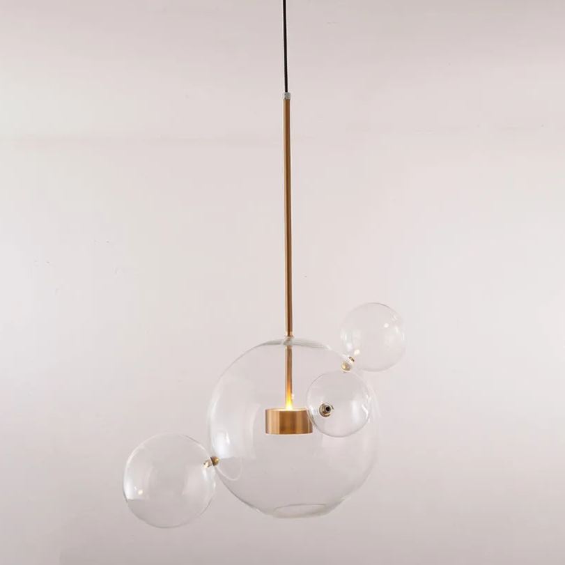 Valentina Moderne LED Metallo Lampade a Sospensione Oro Soggiorno/Camera da Letto