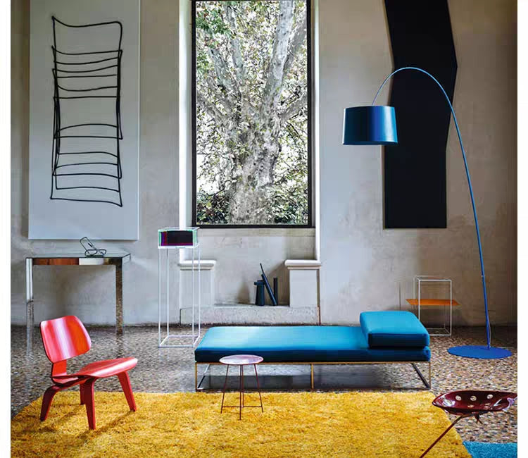 Tiffany Design LED Lampade da Terra Arco Metallo Camera da Letto