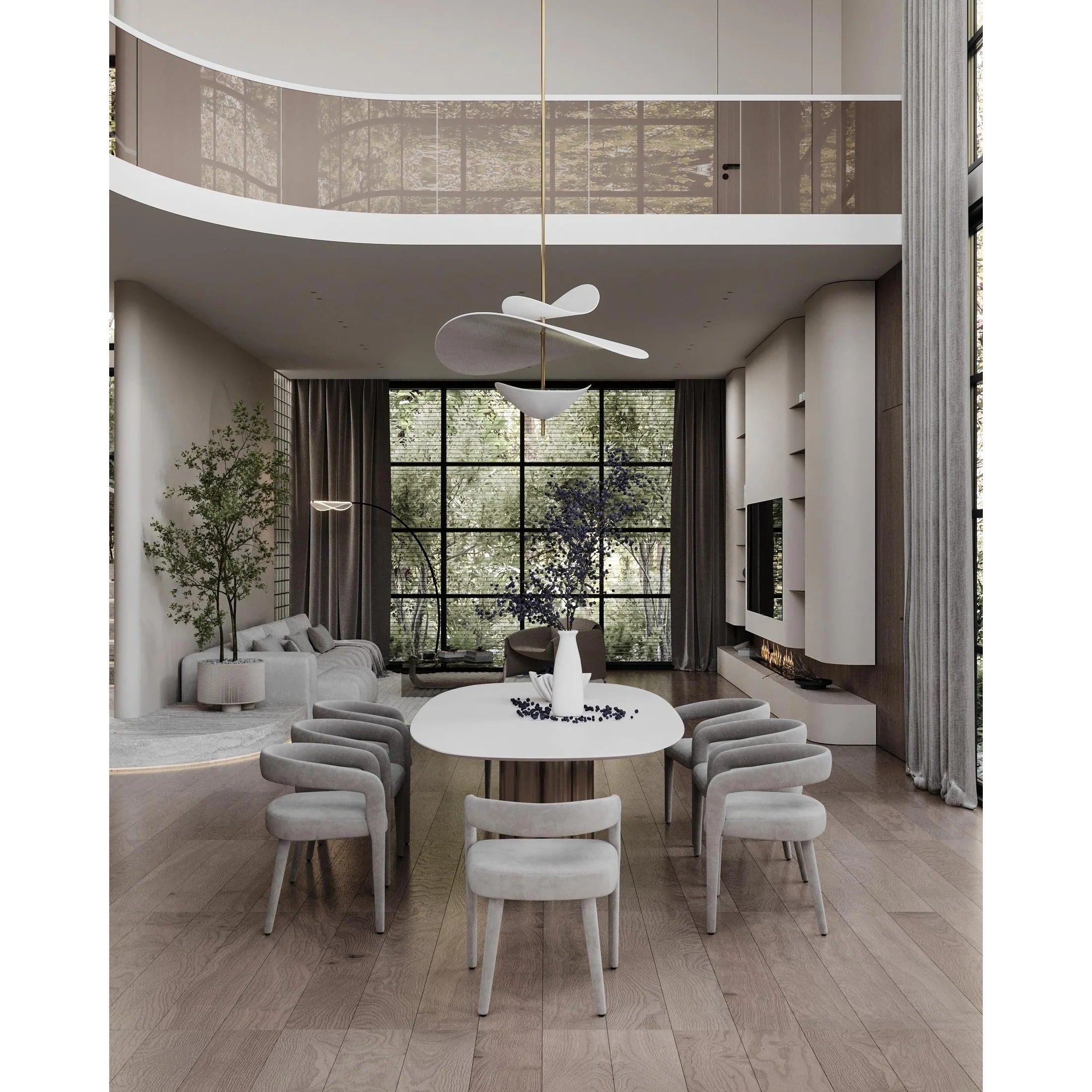 Unorara Lampada a Sospensione Premium Nordica Sospesa