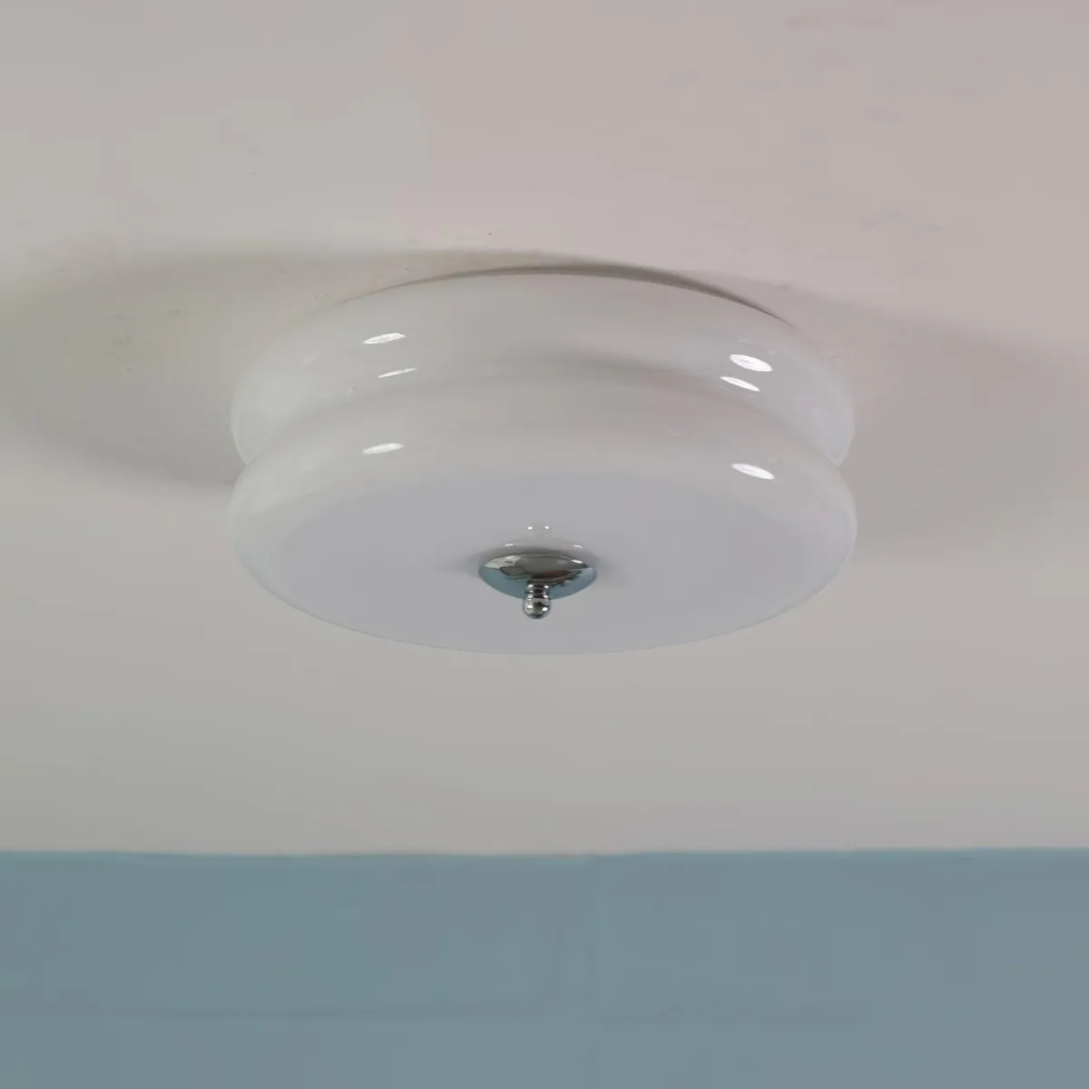 Valentina Lampada da Soffitto Tonda a Incasso Vintage a Due Strati