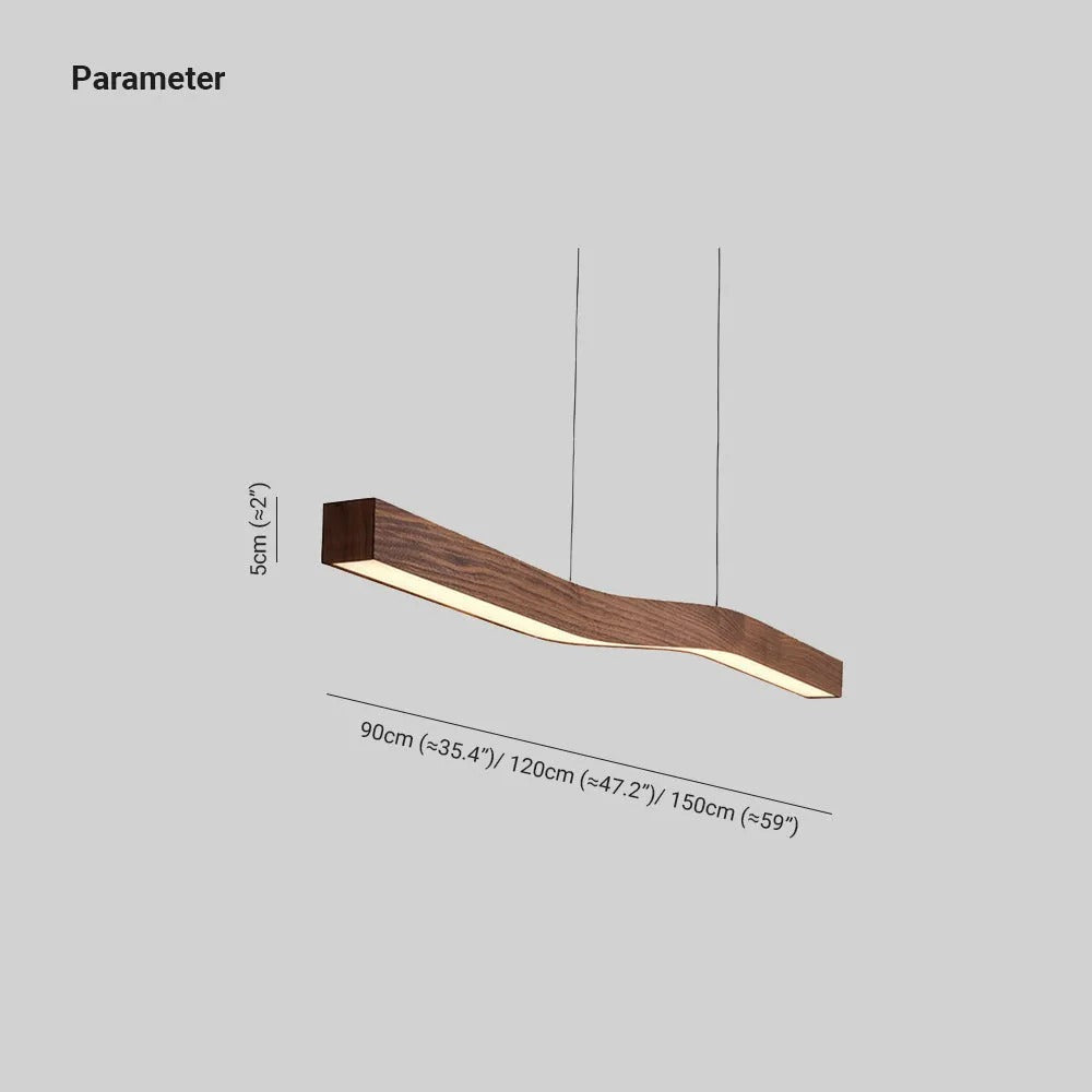 Muto Lampada a Sospensione Nordic in Legno