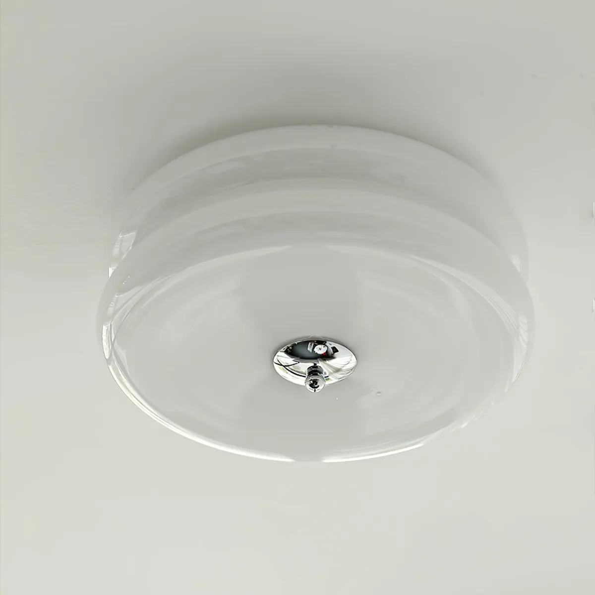 Valentina Lampada da Soffitto Tonda a Incasso Vintage a Due Strati