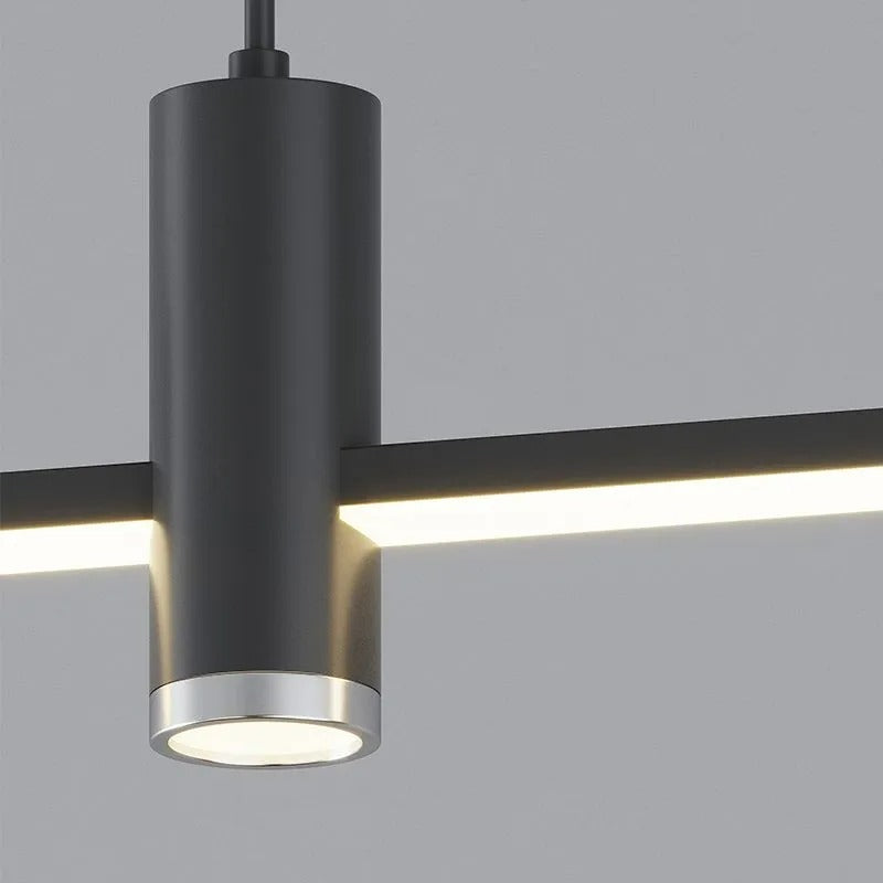 Arisha Lampada a Sospensione Lineare Moderna per Sala da Pranzo