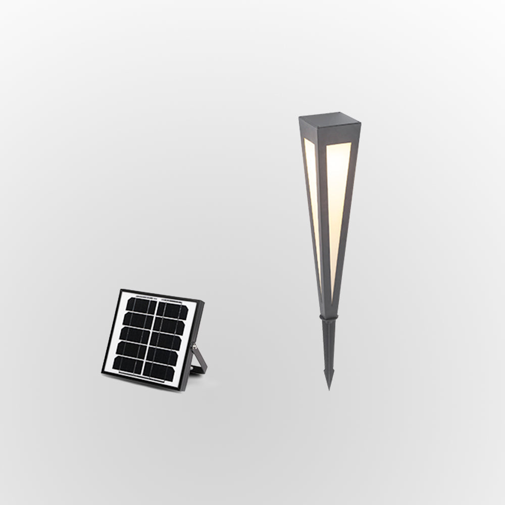 Ray Solare Lineare Trigonale Moderno Lampade da Esterno Metallo