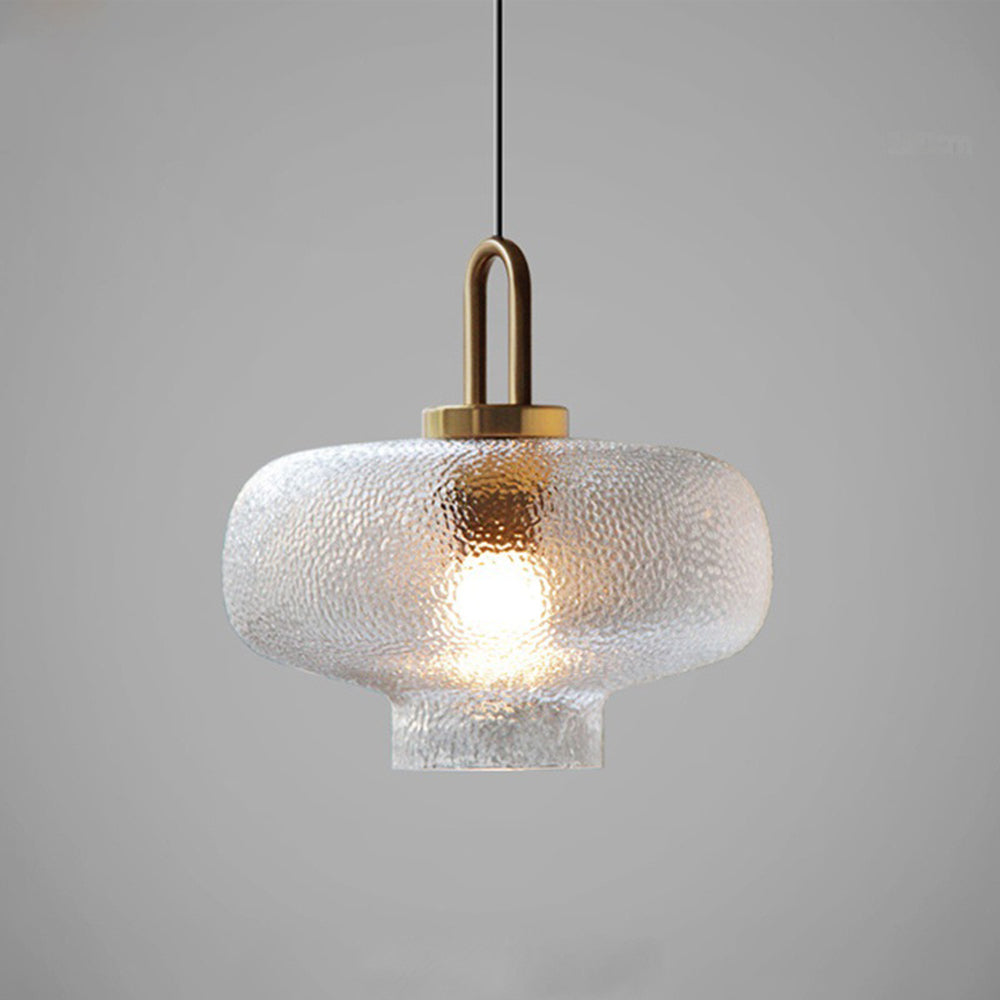 Valentina Minimalista LED Smerigliato Lampade a Sospensione Oro Vetro Metallo Soggiorno/Camera da Letto/Sala Studio