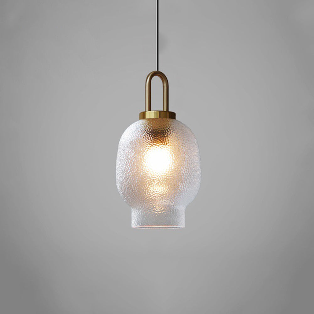 Valentina Minimalista LED Smerigliato Lampade a Sospensione Oro Vetro Metallo Soggiorno/Camera da Letto/Sala Studio