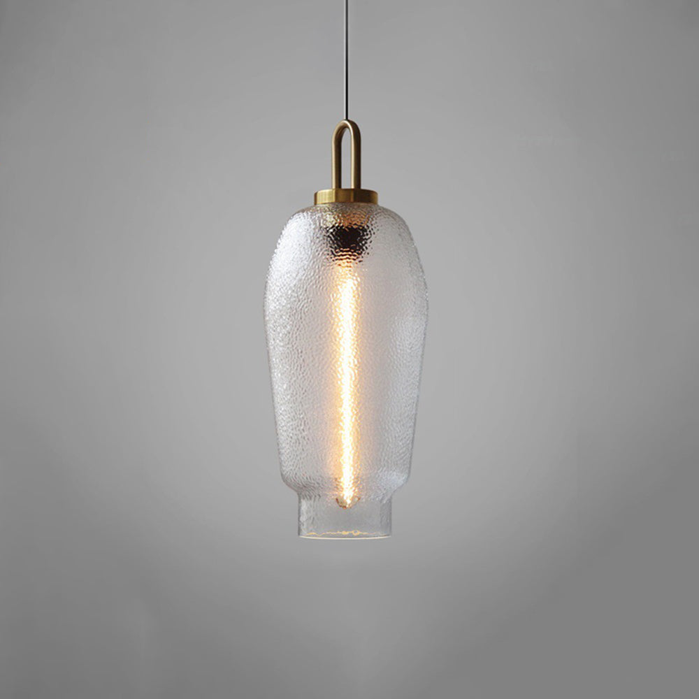 Valentina Minimalista LED Smerigliato Lampade a Sospensione Oro Vetro Metallo Soggiorno/Camera da Letto/Sala Studio