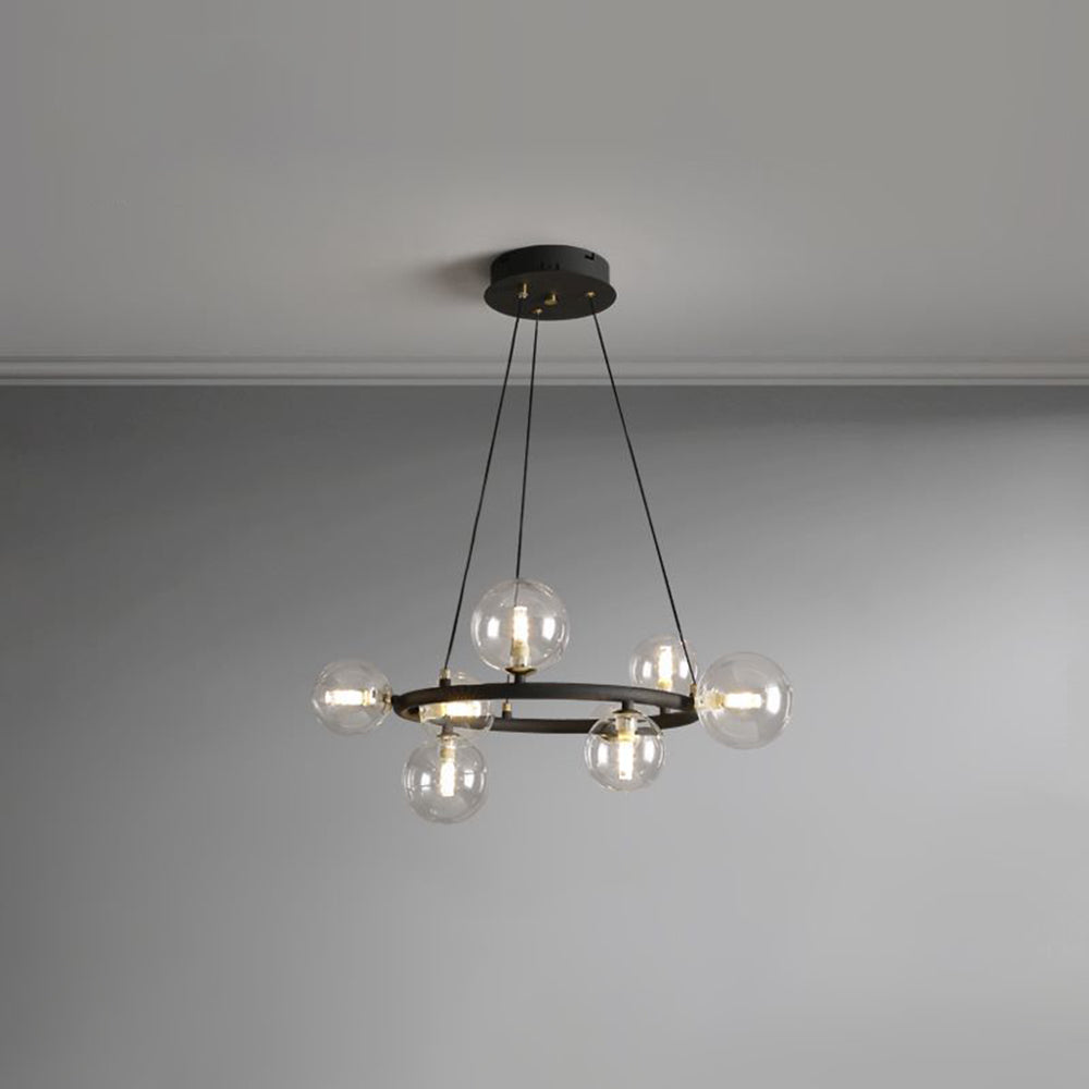 Valentina Moderno Minimalismo LED Lampade a Sospensione Metallo Vetro Oro/Nero Soggiorno/Camera da Letto/Sala da Pranzo