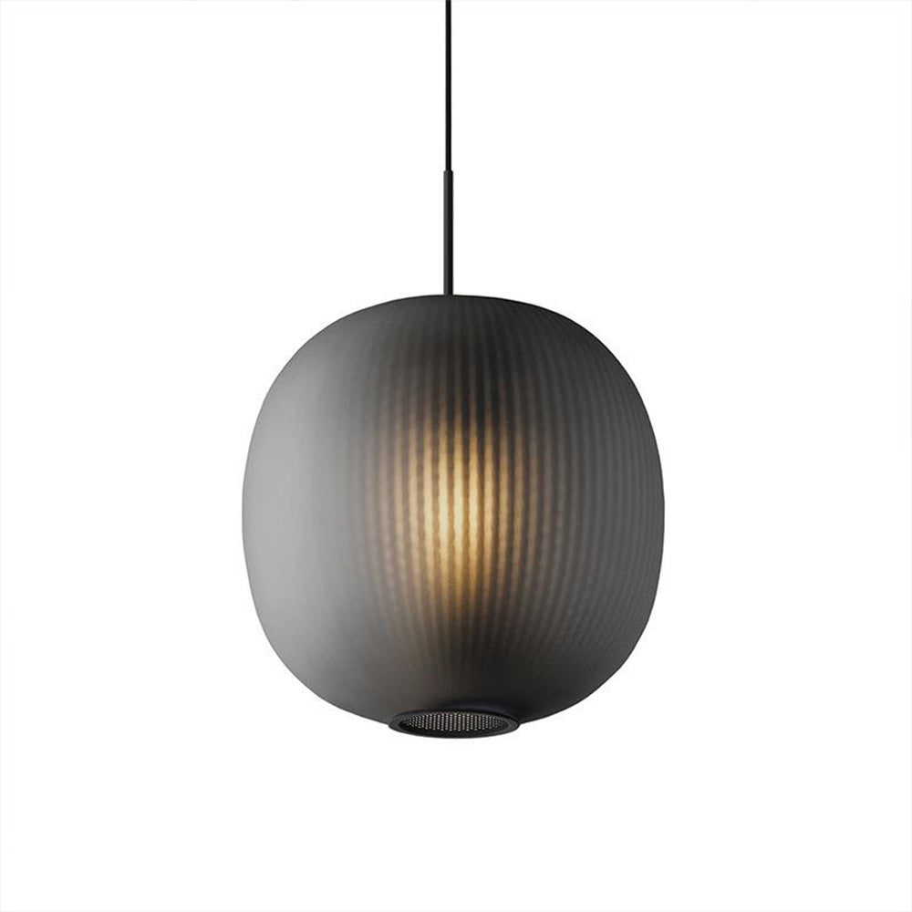 Valentina Moderno LED Lampada a Sospensione Metallo Cilindro Vetro Smerigliato Bianco/Grigio Soggiorno/Camera da Letto