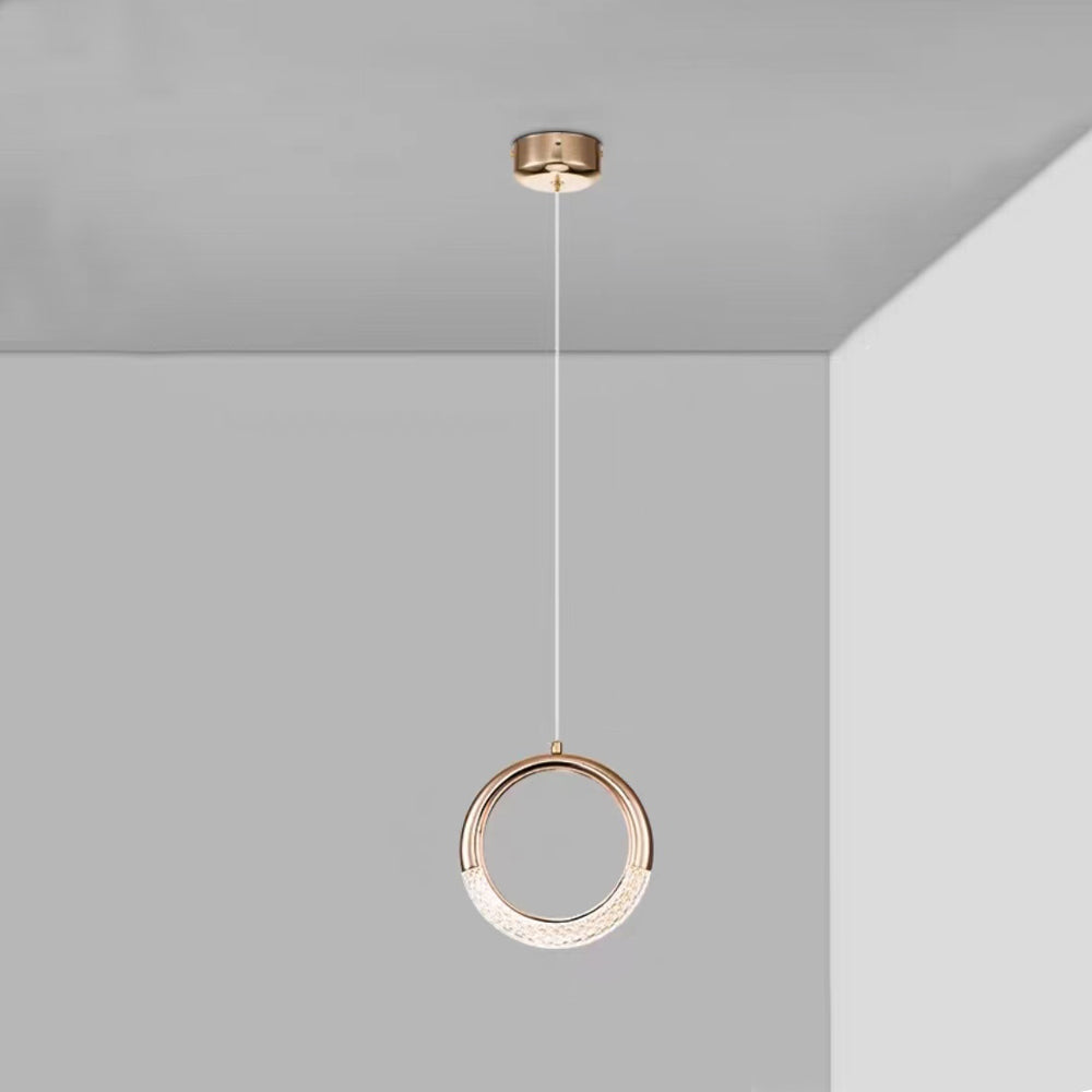 Kristy Creativo Arte LED Lampade a Sospensione Metallo Bianco 4 Stile Soggiorno/Camera da Letto
