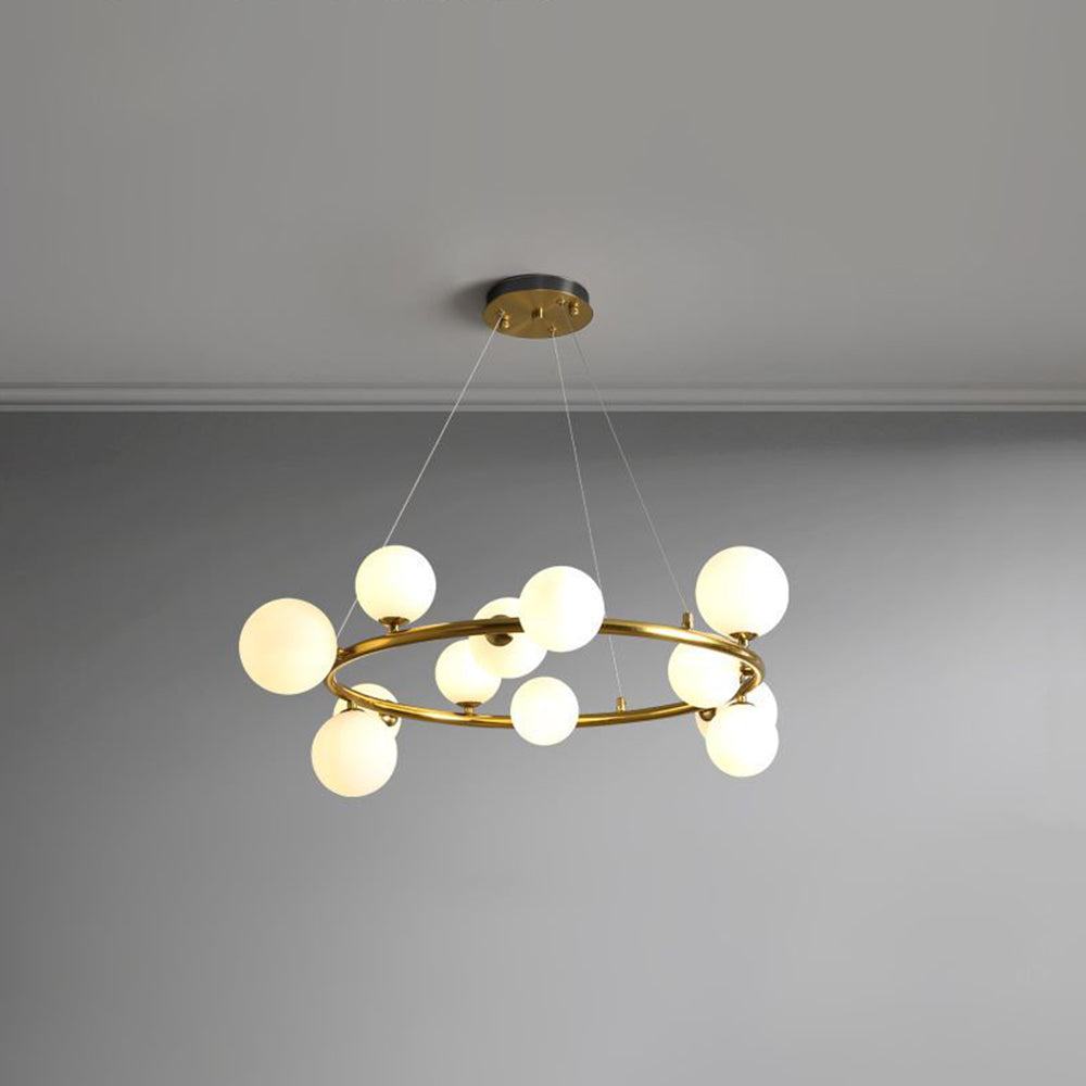 Valentina Moderno Minimalismo LED Lampade a Sospensione Metallo Vetro Oro/Nero Soggiorno/Camera da Letto/Sala da Pranzo