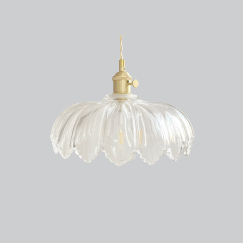 Valentina Arte Deco Soffiato Ottone/ Vetro Lampade a Sospensione