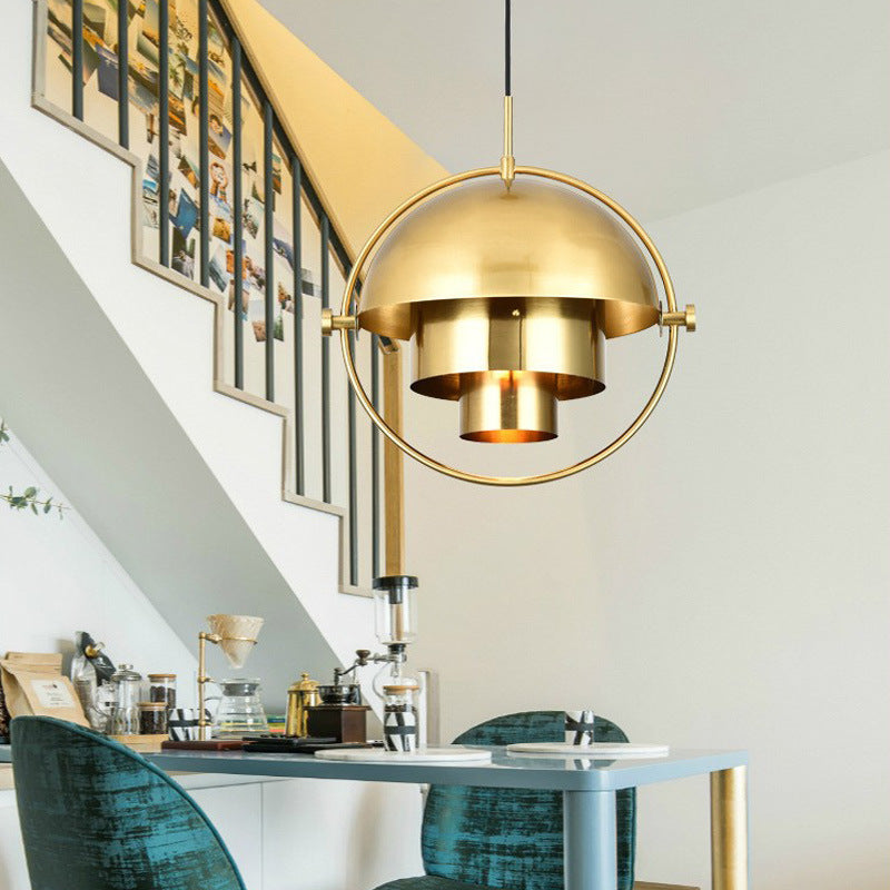 Moderne LED Geometrica Lampade a Sospensione Metallo/Acrilico Isola Cucina