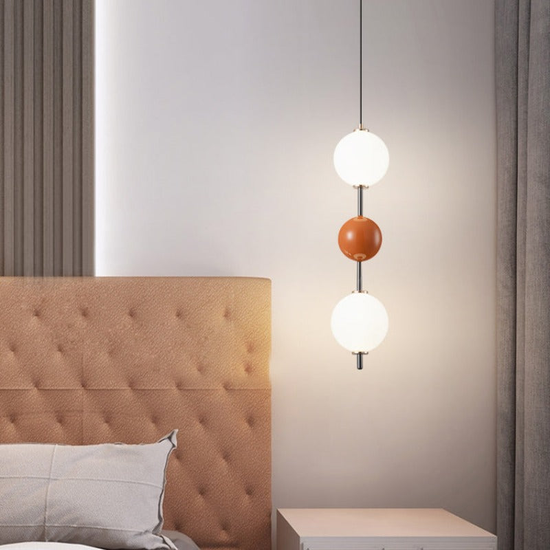 Valentina Moderno Metallo Acrilico Sospensione Rosso Grigio Blu Camera da Letto Soggiorno