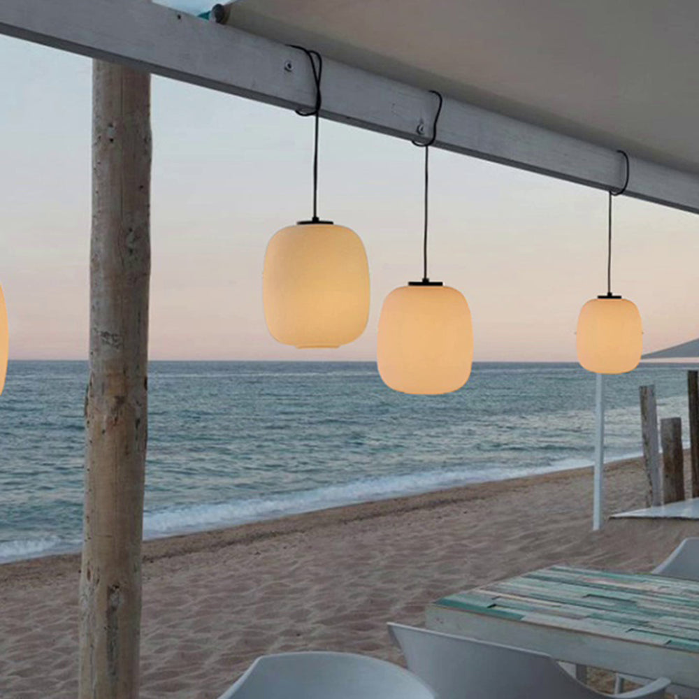 Ray Retro Luce a Sospensione Impermeabile per Esterni Nero/Bronzo Esterno