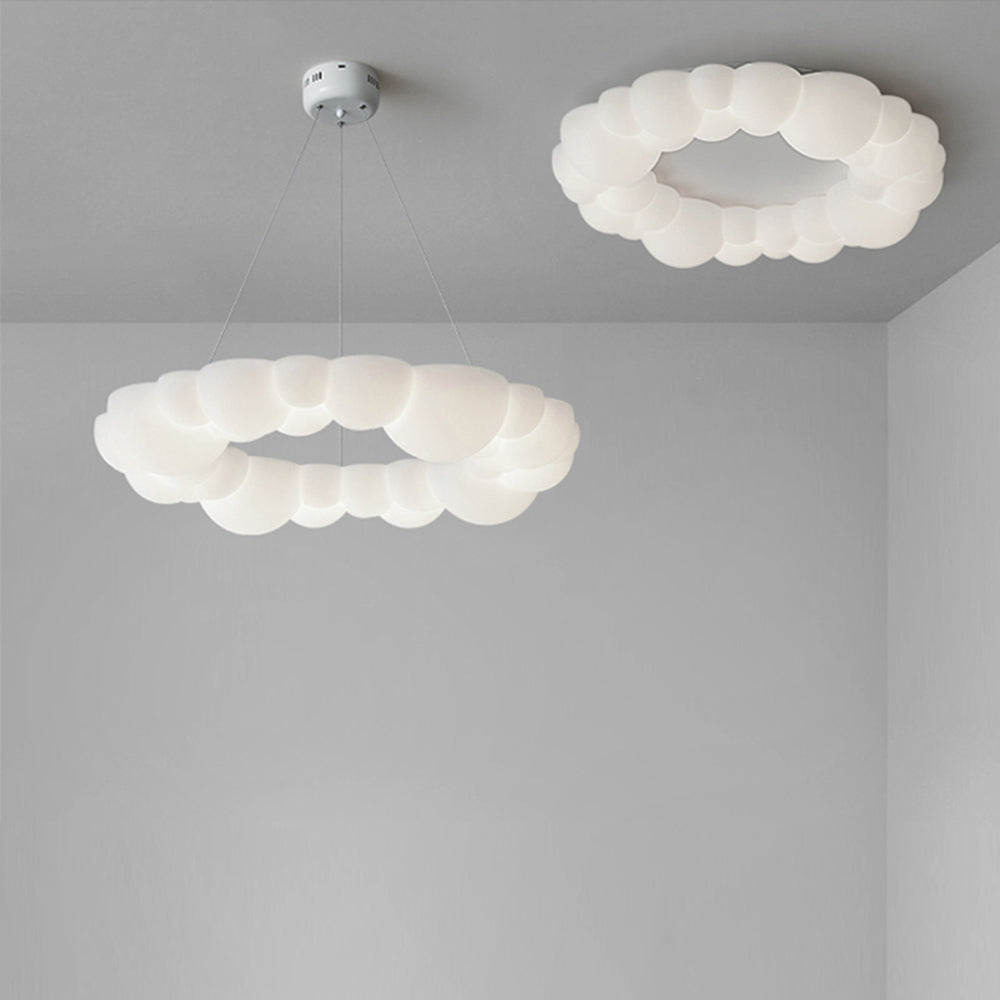 Arisha Moderne LED Plafoniere Telecomando Dimmable Metallo/Acrilico Bianco Soggiorno