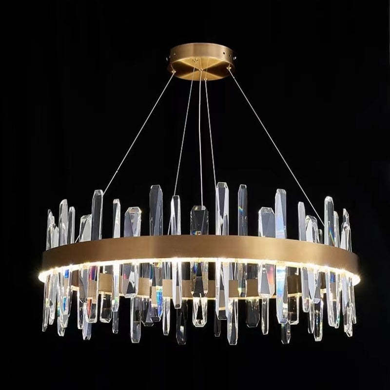Marylin Moderno LED Lusso Lampadario Metallo Cristallo Soggiorno/Camera da Letto