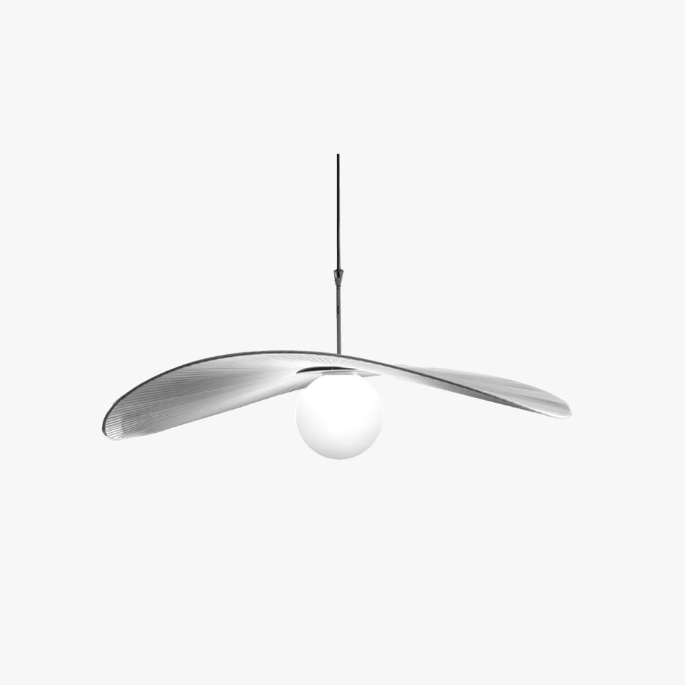 Renée Design LED Metallo/Tessuto Lampade a Sospensione Blu/Bianco Soggiorno/Camera da Letto