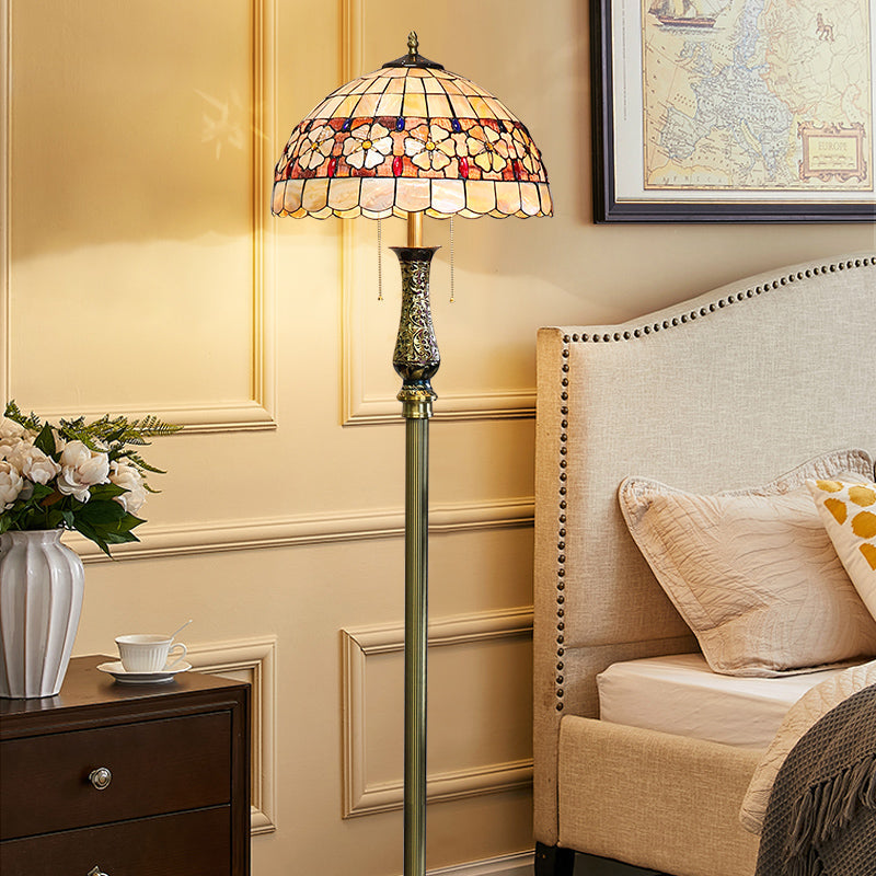 Silva Speciale LED Lampade da Terra Vintage Farfalla Fiore Metallo Colorato Soggiorno/Camera da Letto