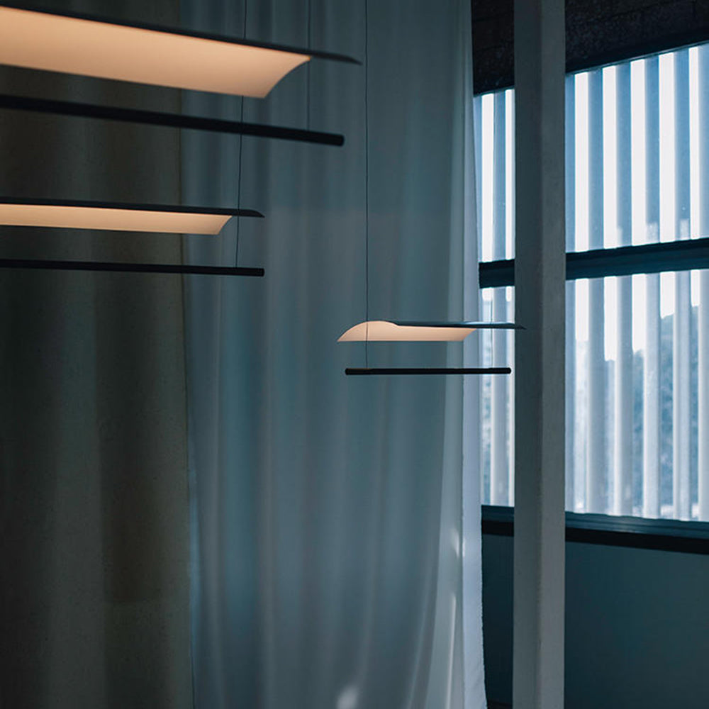 Arisha Lampada a Sospensione Metallo Lineare Soggiorno Minimalista