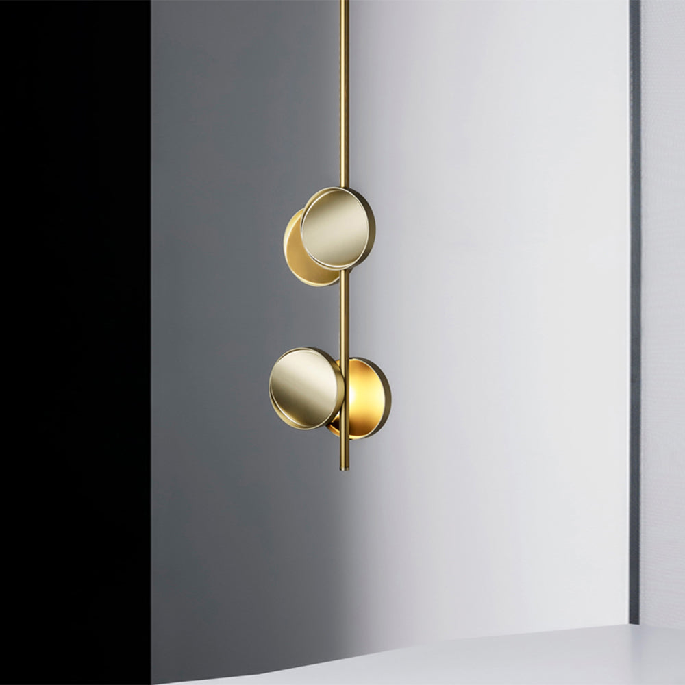 Avi Minimalista LED Lampada a Sospensione Metallo Nero Lineare Sala da Pranzo/Soggiorno/Camera da Letto
