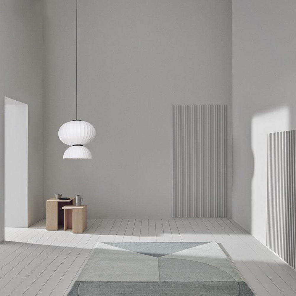 Ritta Design LED Lampade a Sospensione Bianco Metallo/ Artificiale Seta Isola Cucina
