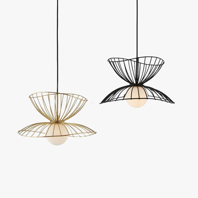 Renée Moderne LED Lampade a Sospensione Metallo Oro/Nero Cucina