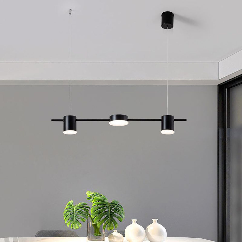 Arisha Moderni LED Metallo Lampade a Sospensione Nero/Oro Soggiorno/Cucina