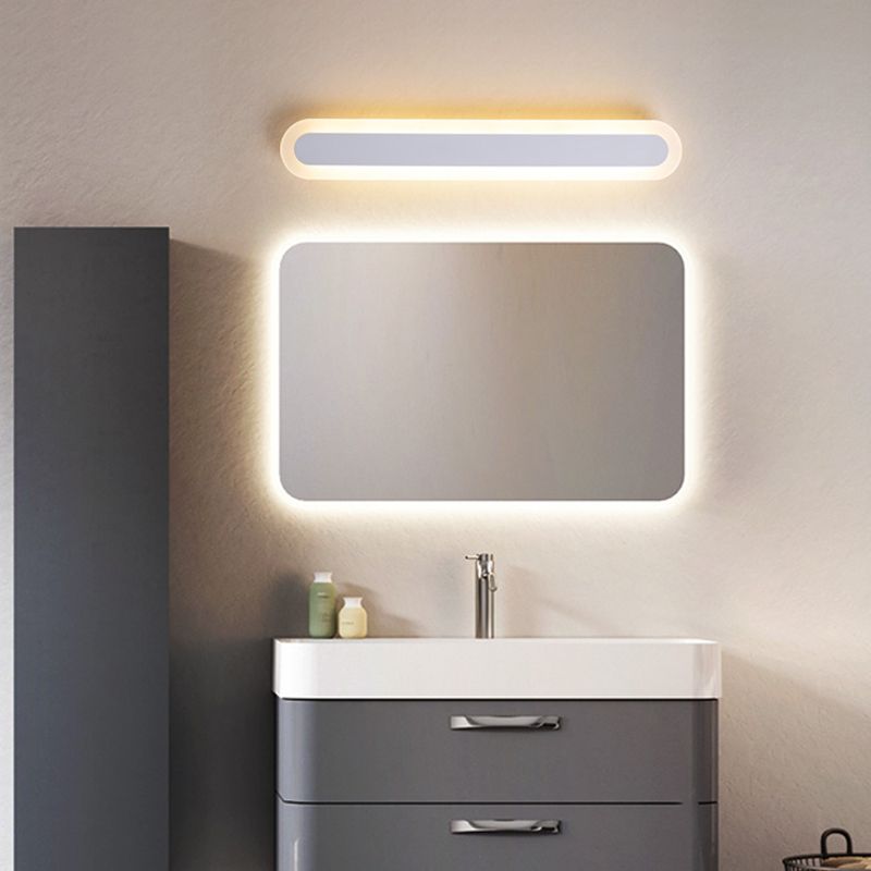 Arisha Rotondo Lampade da Specchi 2 Colori Metallo/Acrilico Soggiorno