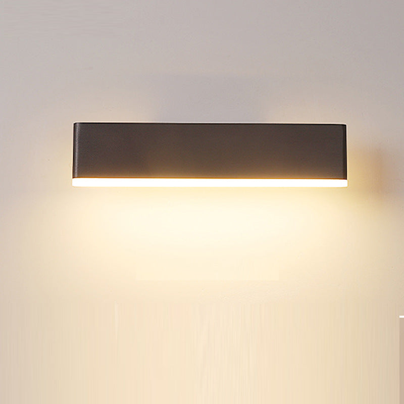 Arisha Moderna LED Applique Metallo Rettangolare