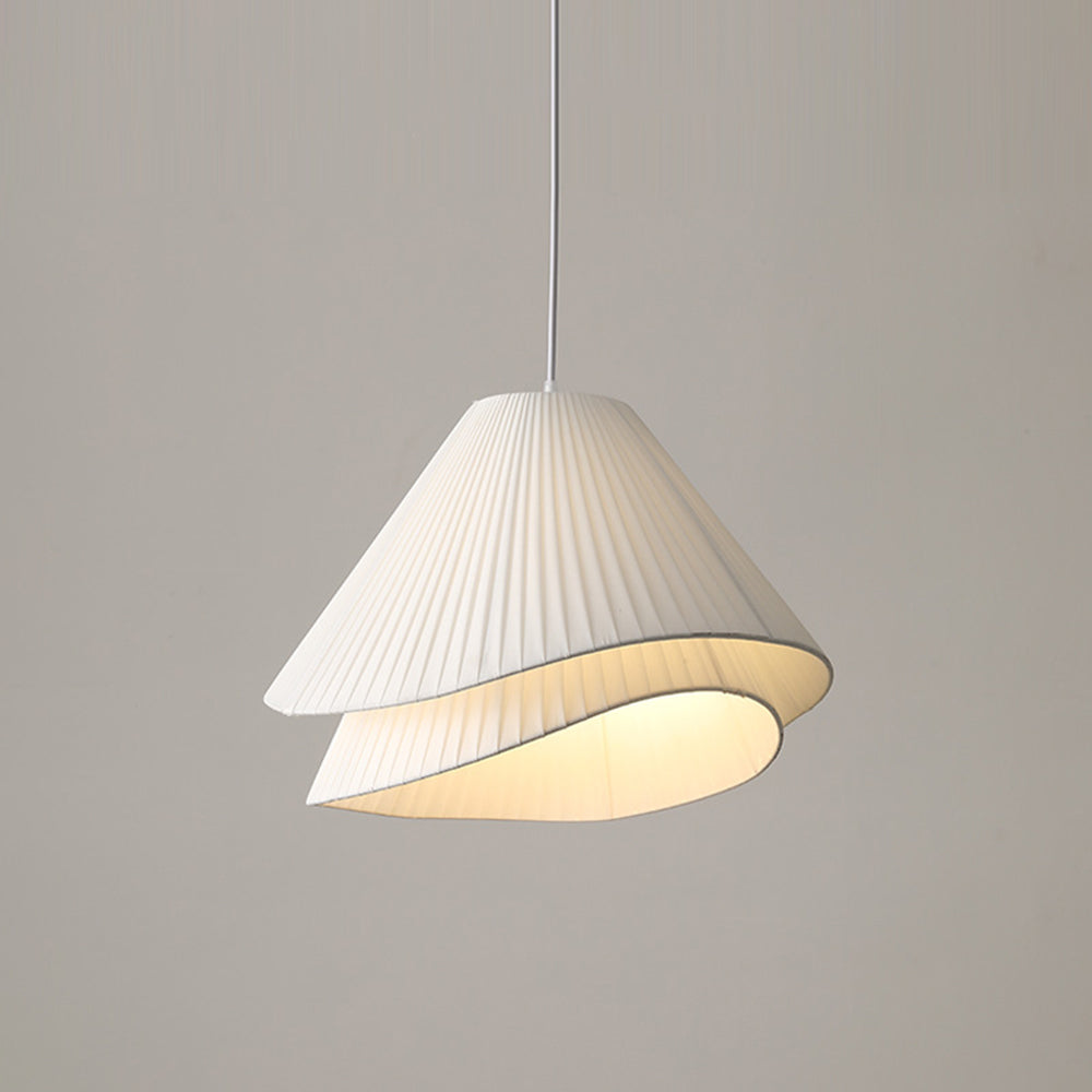 Ritta Minimalista LED Doppio Strato Lampade a Sospensione Tessuto LED Bianco Soggiorno/Camera da Letto