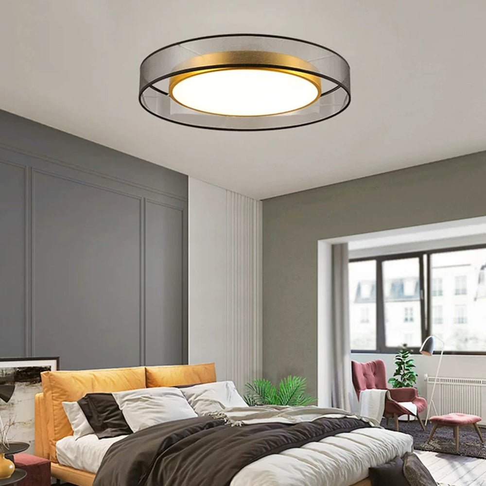 Arisha Moderne Nordica LED Plafoniere Dorata Camera da Letto/Soggiorno