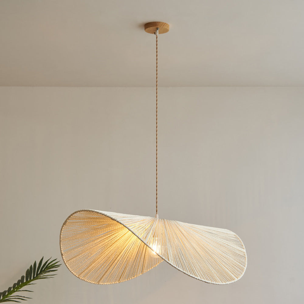 Muto Lampada a Sospensione Beige/Marrone Gemelli Rutistica