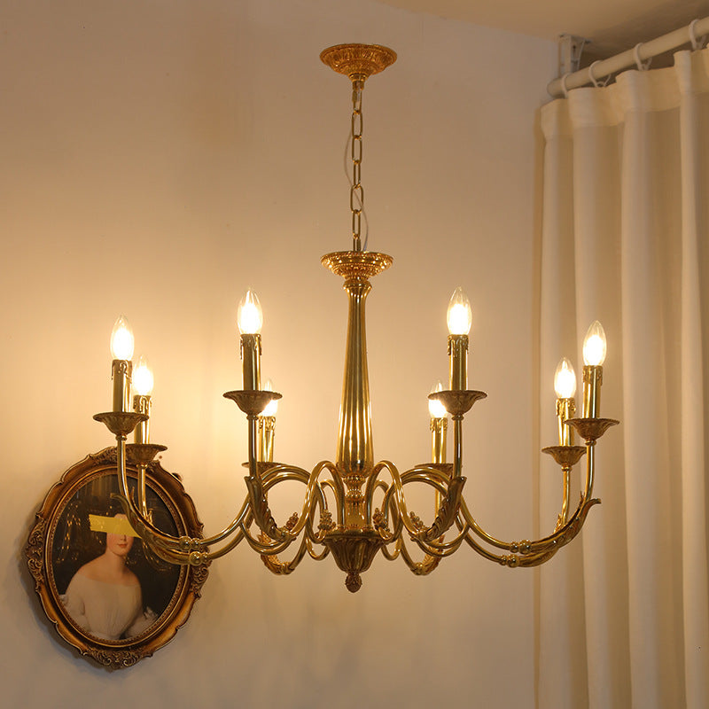Cevynara Lux Lampadario Postmoderno Lusso Ottone