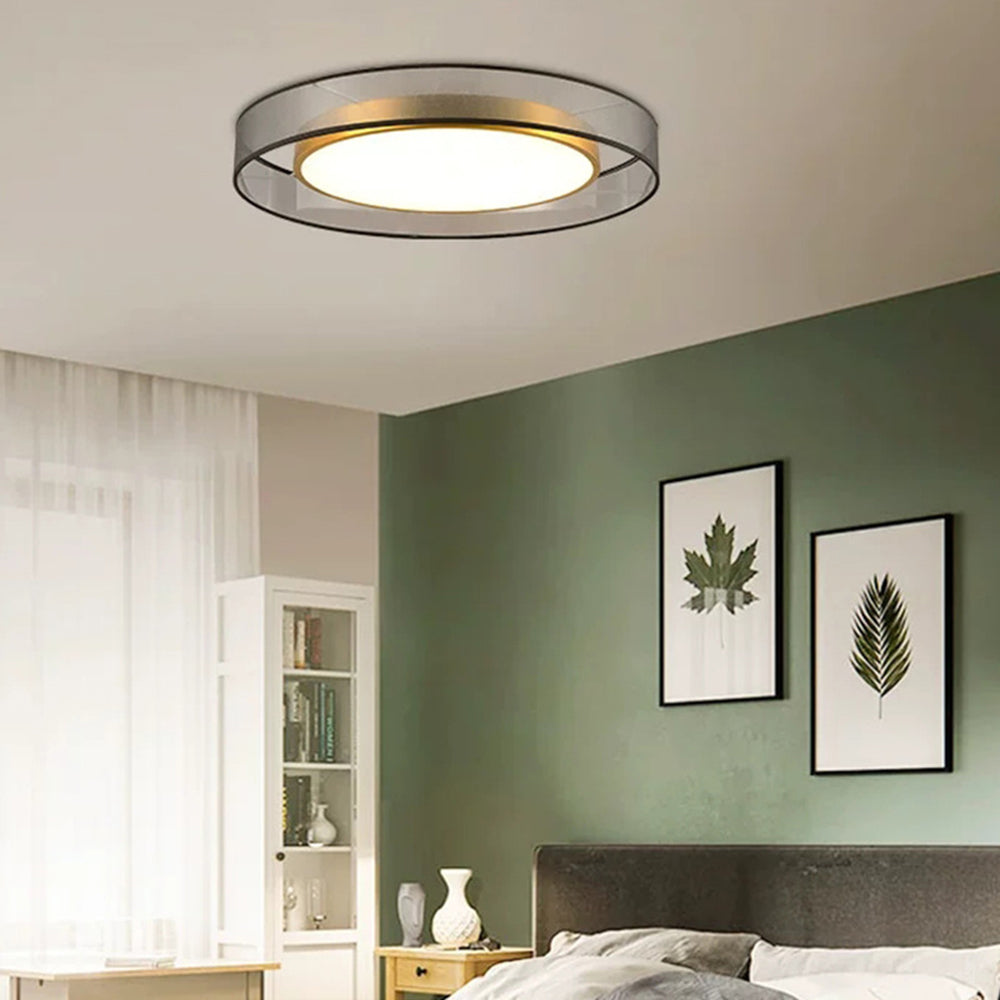 Arisha Moderne Nordica LED Plafoniere Dorata Camera da Letto/Soggiorno