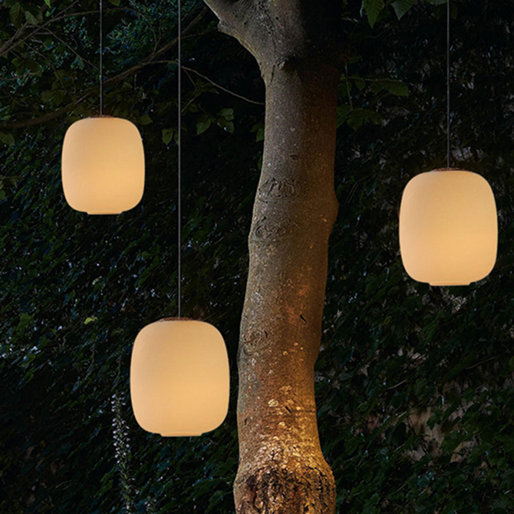 Ray Retro Luce a Sospensione Impermeabile per Esterni Nero/Bronzo Esterno
