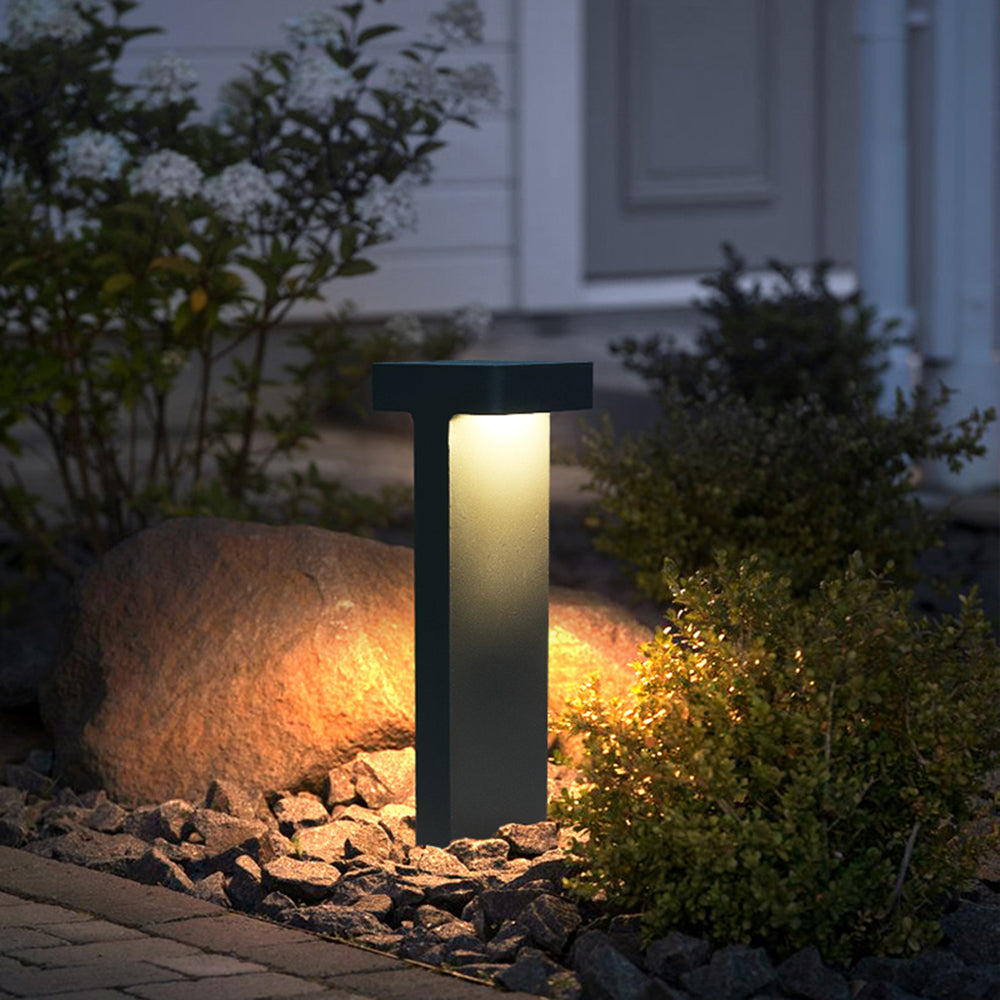 Ray Moderno Metallo Solare Lampade da Esterno Giardino