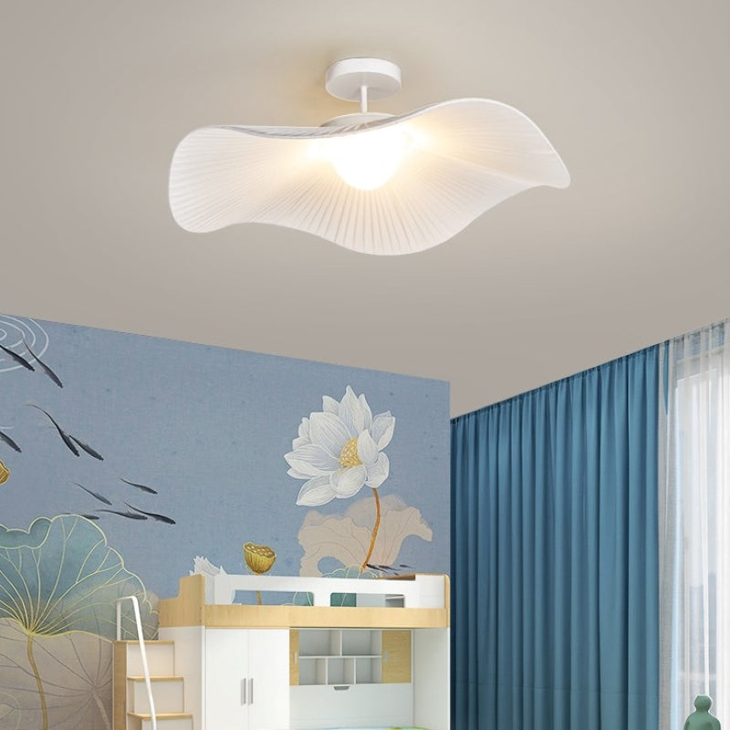 Avi Moderno Metallo Tessuto Plafoniera Bianco Camera da letto Soggiorno