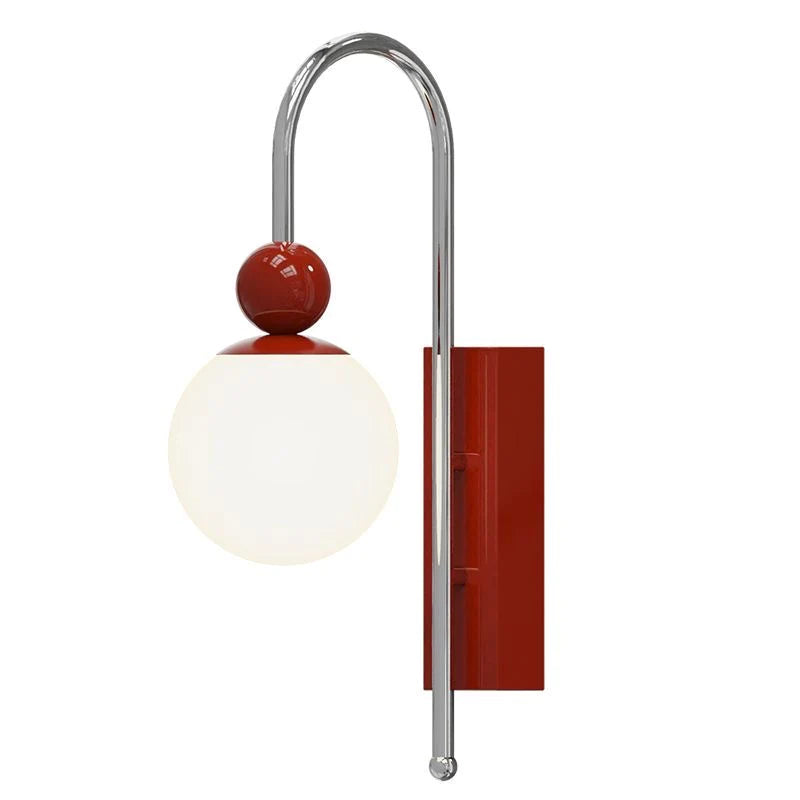 Valentina Moderno LED Metallo Vetro Applique Camera da Letto Corridoio