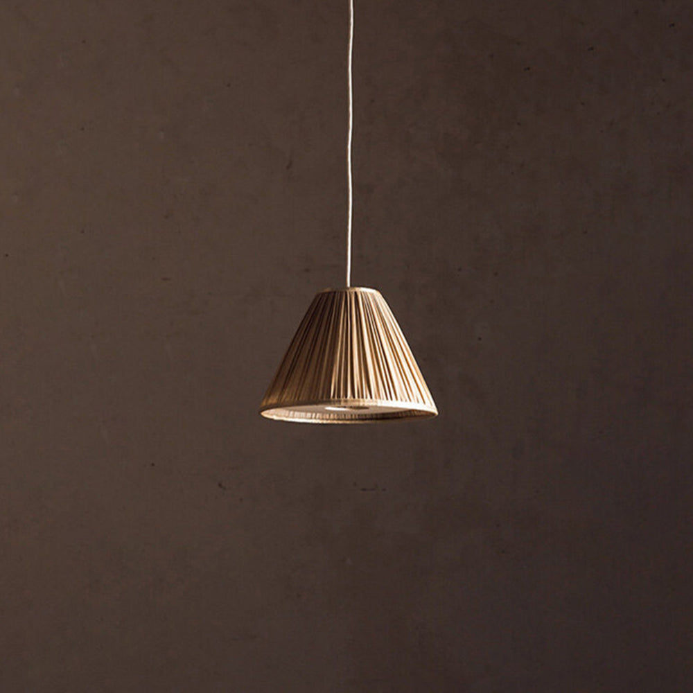 Ritta Wabi Sabi Plissettato Lampade a Sospensione Metallo Soggiorno