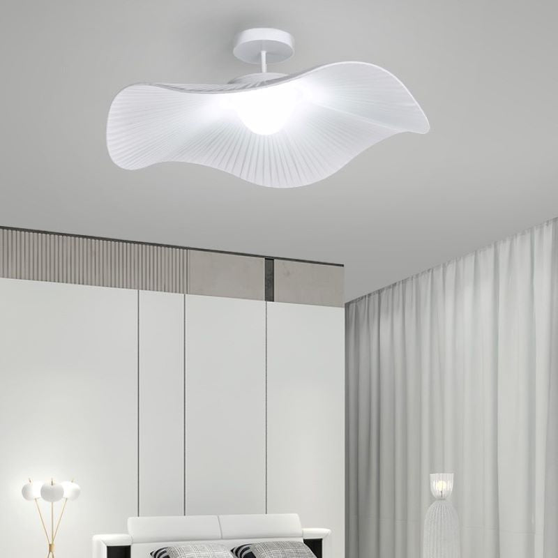 Avi Moderno Metallo Tessuto Plafoniera Bianco Camera da letto Soggiorno