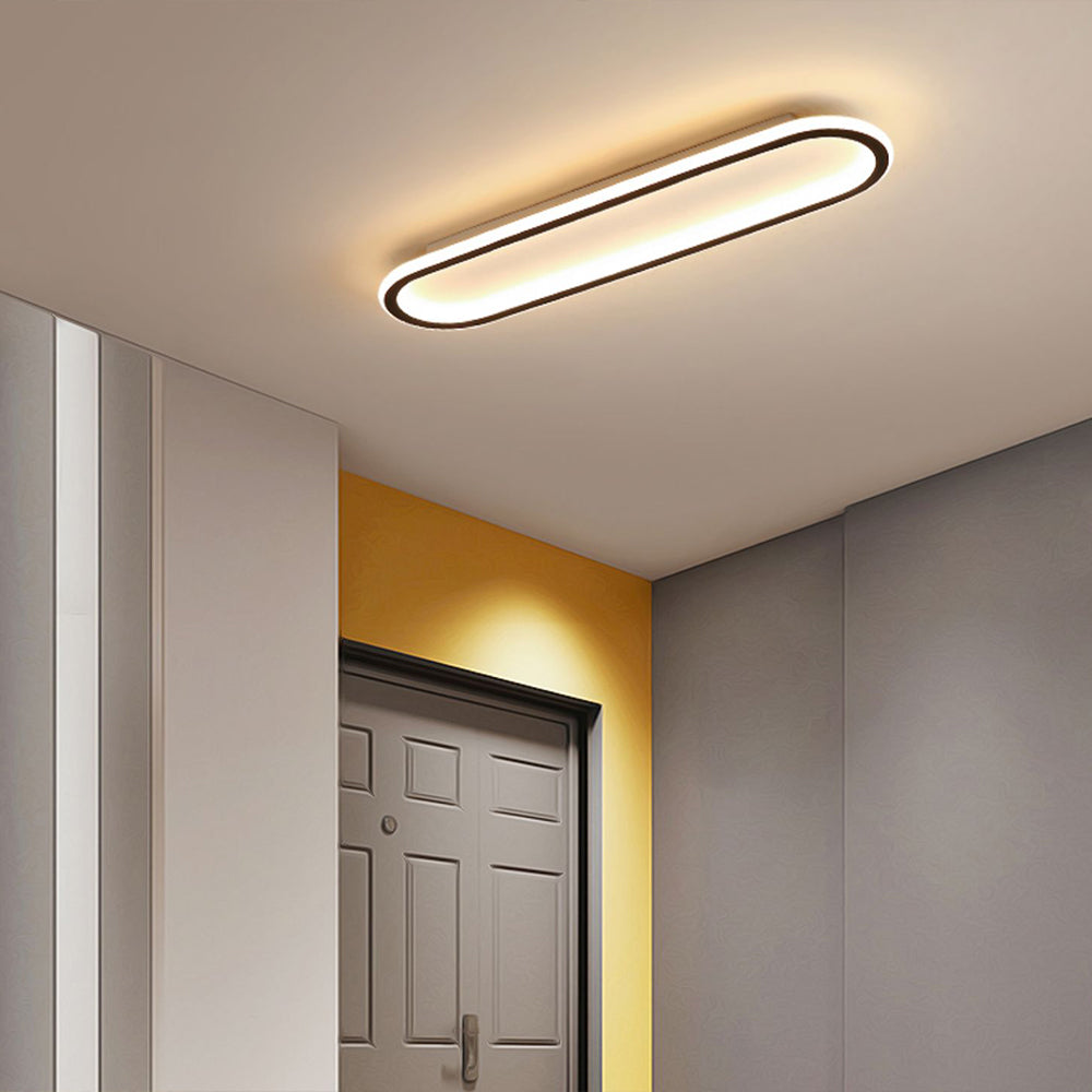 Arisha Moderne LED Plafoniere Incasso Rettangolare