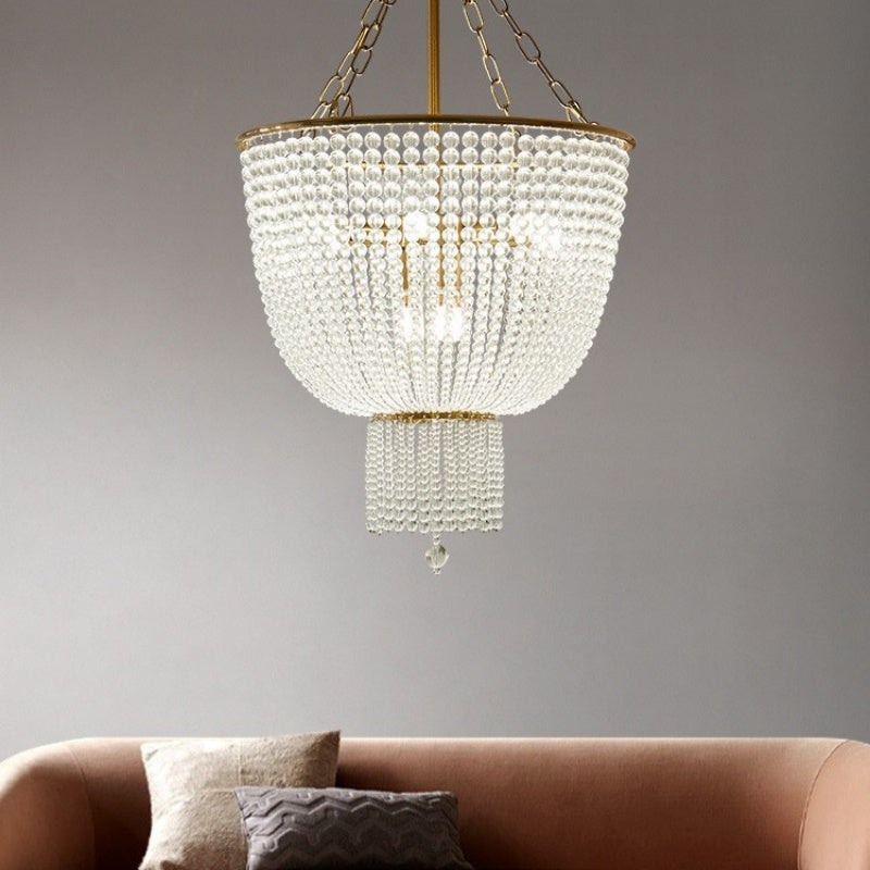 Silva Moderno LED Cristallo Acrilico Lampadari Oro Soggiorno