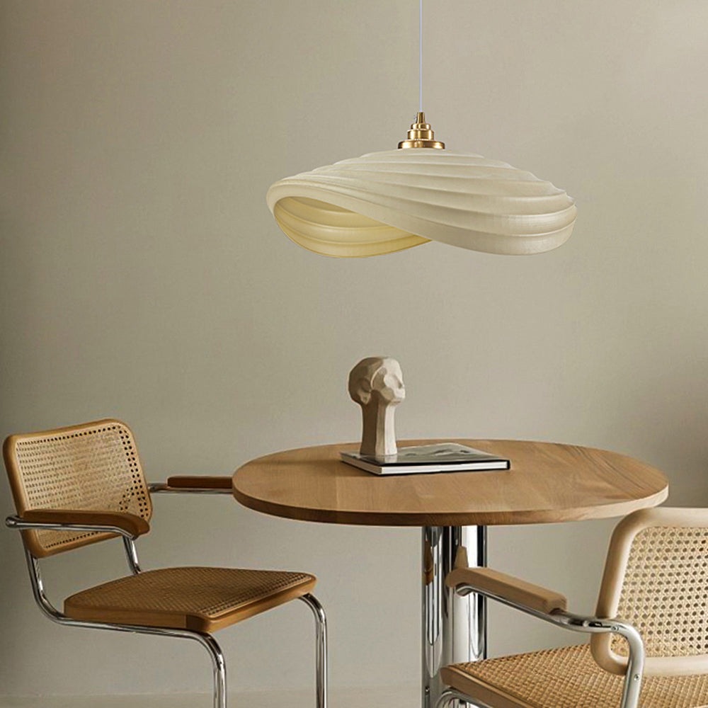 Ritta Lampade a Sospensione Resina/Metallo Wabi-Sabi Ondulazione Minimalista