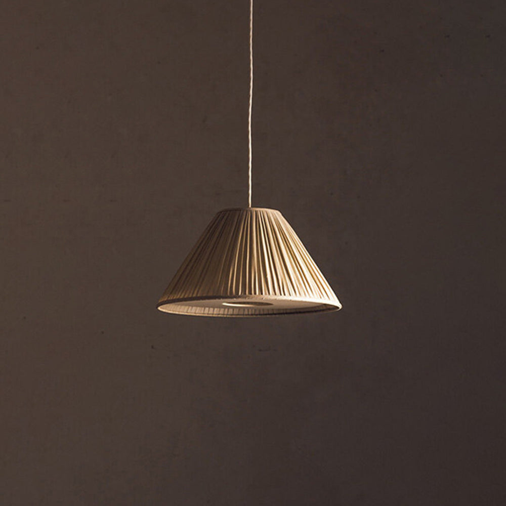 Ritta Wabi Sabi Plissettato Lampade a Sospensione Metallo Soggiorno