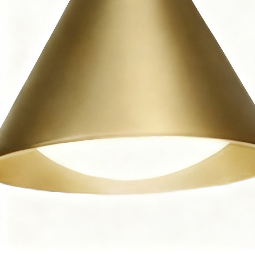 Ray Moderno Minimalista Metallo Cono Applique da Esterno