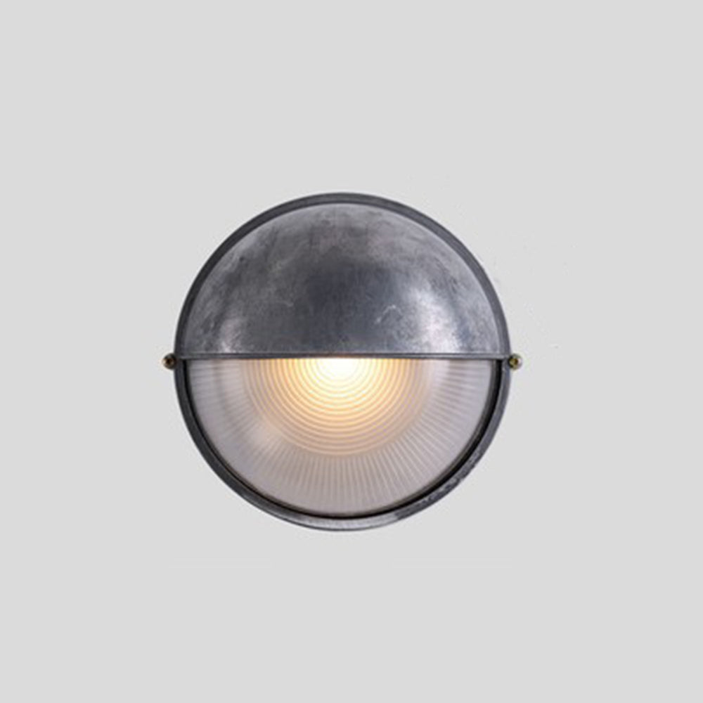 Ray Moderne Rotonda Metallo/Vetro Applique Cortile/Recinzione/Balcone