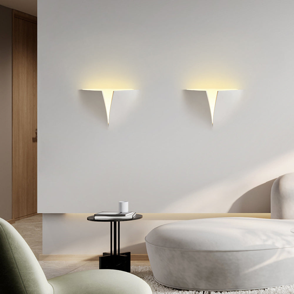 Aria Metallo Gesso Moderno LED Applique da Incasso