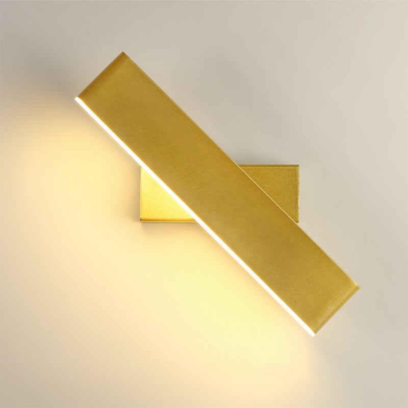 Arisha Moderna LED Applique Metallo Rettangolare